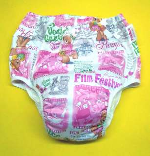    ADULT BABY Girl PLASTIC PANTS SISSY DIAPERS 302 Film Festival  