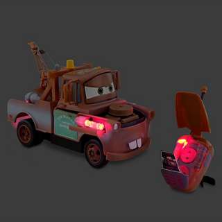 NIB Disney Pixar Cars 2 Transforming Mater Remote Control Vehicle 