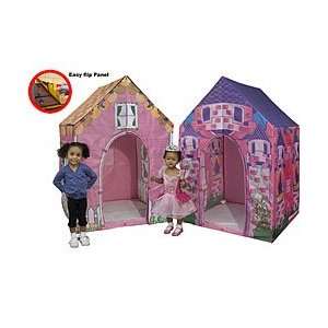   Castle & Cozy Country Cottage Play House Tent 2 in 1 