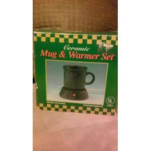  Ceramic Mug & Warmer Set