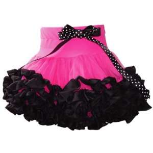   Girls Dress Up Costume Pink Ruffle Dance Tutu Skirt M Toys & Games