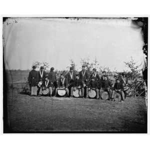   Falmouth, Va. Drum corps of 61st New York Infantry