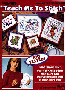 Craft Books #1018 Teach Me To Stitch Easy Cross Stitch  