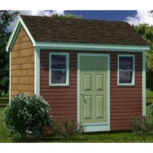 8x12 Shed Plans   How To Build Guide   Step By Step   Garden / Utility 