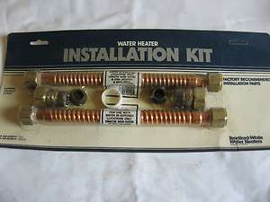 Bradford White electric water heater installation kit  