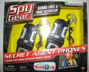 NIB SPY GEAR SECRET AGENT Hands Free PHONES  