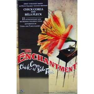  Chick Corea   Bela Fleck   The Enchantment   Poster   New 