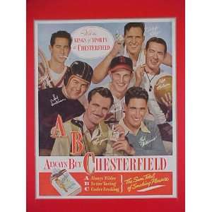  Ted Williams, Stan Musial, Sid Luckman, Bobby Riggs, Lloyd 