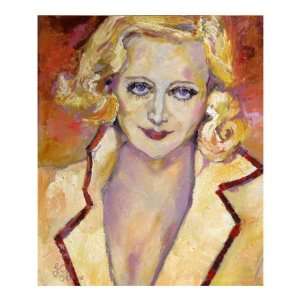 Carole Lombard Hollywood Movie Star Giclee Poster Print by 