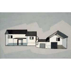 Hand Made Oil Reproduction   Charles Sheeler   24 x 16 inches   On the 