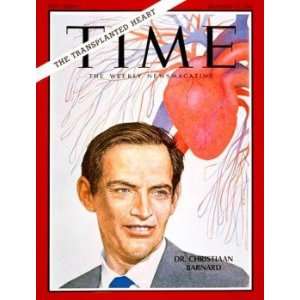  Dr. Christiaan Barnard / TIME Cover December 15, 1967 