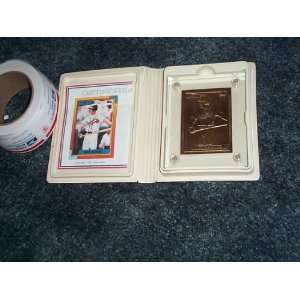 Dave Justice Atlanta Braves Bronze Topps 1990 #48T Mint card in case 