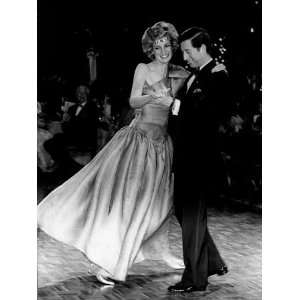 Princess Diana and Prince Charles Dancing Together in Government House 