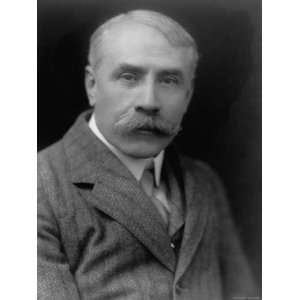  British Composer Sir Edward Elgar Posing for E. O. Hoppe 