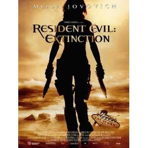 Resident Evil Extinction (2007) 27 x 40 Movie Poster French Style A 