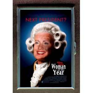 HILLARY CLINTON WOMAN OF THE YEAR ID CREDIT CARD CASE