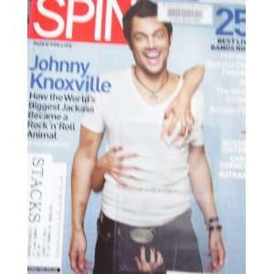    Spin Magazine September 2006 Johnny Knoxville 