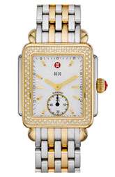 MICHELE Deco Diamond Customizable Watch Items priced $450.00   $ 