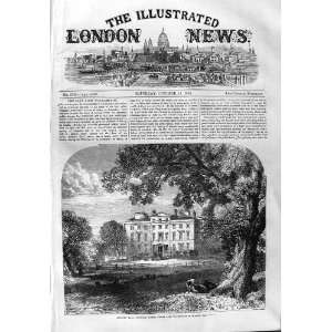  1865 Brocket Hall Hatfield Herts Lord Palmerston