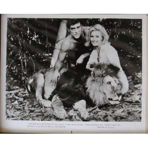 Mike Henry & Nancy Kovak In Tarzan And The Valley Of Gold , Original 