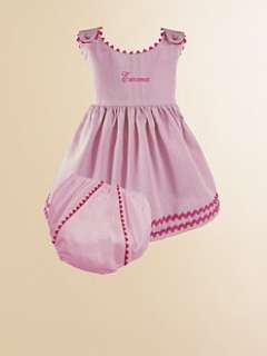 Princess Linens   Personalized Infant Girls Garden Dress