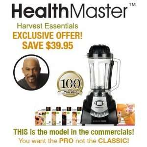 Montel Williams Healthmaster Blender, Living Well Pro Model