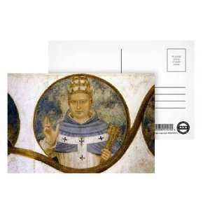  Pope Innocent V (fresco) by Fra Angelico   Postcard (Pack 