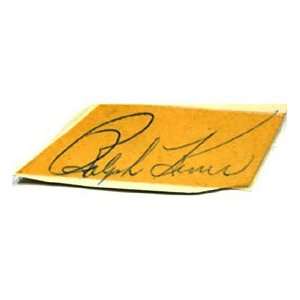 Ralph Kiner Autographed / Signed Cut