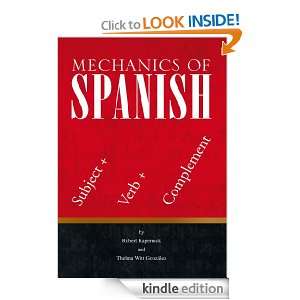 Mechanics of Spanish Robert Kapernick with Thelma Witt González 