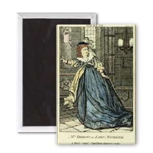  Sarah Siddons (1755 1831) as Lady Macbeth   3x2 inch 