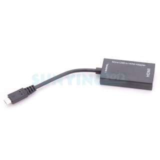 Mini New Micro USB MHL to HDMI Adapter Cable For Samsung Galaxy S2 