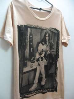 Neil Young Crazy Horse Classic Folk Rock T Shirt L  