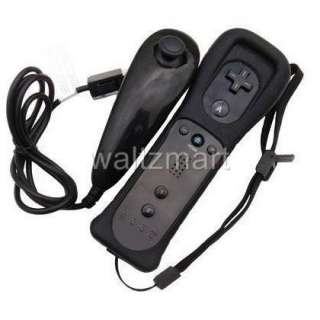 Nunchuck and Remote Controller SET For Nintendo Wii BLK  