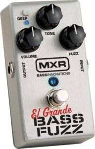 MXR Dunlop M182 El Grande Bass Fuzz Effect Pedal  