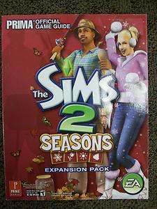   Game Guide for The Sims 2 Seasons Expansion Pack EA Games Book