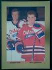 ERIC LINDROS & BOBBY ORR OSHAWA GENERALS GOLD FOIL CARD