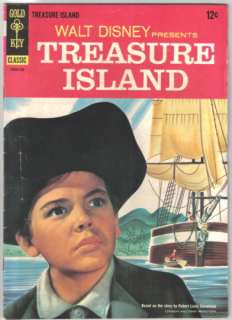 Walt Disney Treasure Island Movie Comic, GK 1967 VFN   