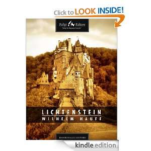 Lichtenstein (German Edition) Wilhelm Hauff  Kindle Store