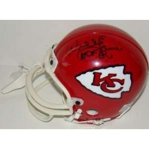 Willie Lanier Autographed Mini Helmet   HOF 86 JSA   Autographed NFL 