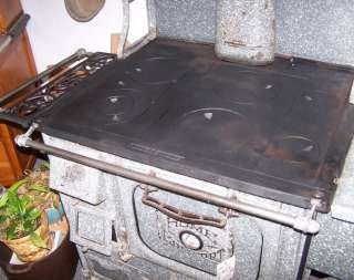Antique Home Comfort Gray Granite Cook Stove Works Nice  