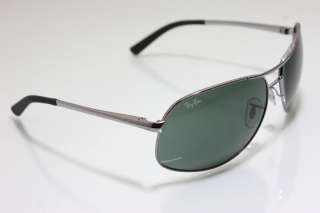   Gray Green Lenses Aviator Sunglasses Brand new from Luxottica Group