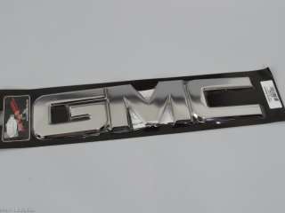 Billet Grille Emblem Chrome GMC Front Sierra  