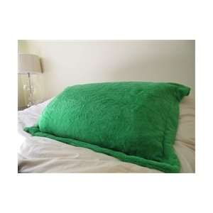  Plush Dorm Bedding Sham   Bright Lime Green