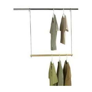    The Container Store Double Hang Closet Rod
