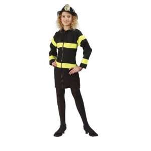 Fire Fighter   Black Dress (12 14) Costume Toys & Games