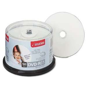  imation  Inkjet Printable DVD R Discs, 4.7GB, 16x 