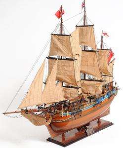 HMS Bounty Wooden Tall Ship Model Sailboat 37 Boat  