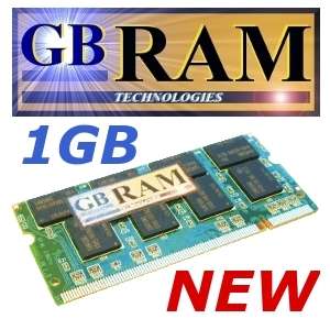 1GB memory RAM HP Pavilion zv5000 zv6000 zx5000 t1100  