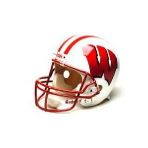  Wisconsin Deluxe Replica NCAA Football Helmet