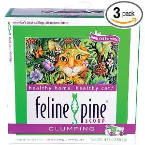 Feline Pine Scoop Cat Litter, 4.1 Pounds Grocery & Gourmet Food
